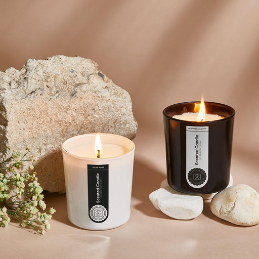 Selka Home - Bliss 2'li Cam Tasarım Kokulu Candle Mum - Selka Home | Şık tasarımlar akıllı çözümler