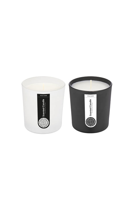 Selka Home - Bliss 2'li Cam Tasarım Kokulu Candle Mum - Selka Home | Şık tasarımlar akıllı çözümler