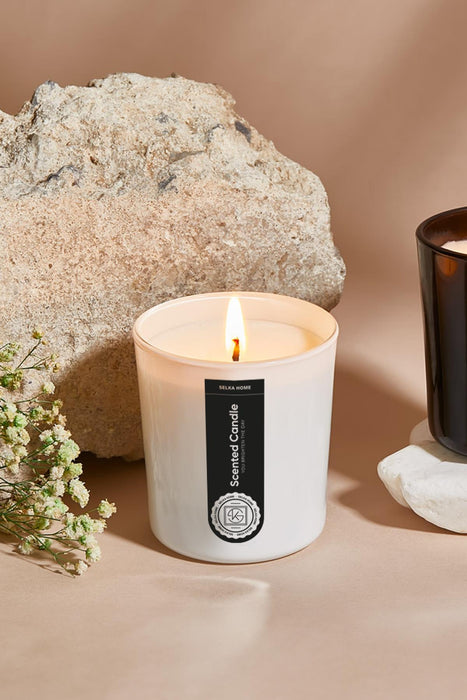 Selka Home - Bliss 2'li Cam Tasarım Kokulu Candle Mum - Selka Home | Şık tasarımlar akıllı çözümler