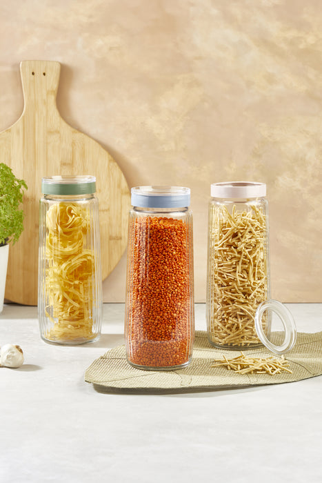 Selka Home - 1500 ML Rigel 3'lü Kavanoz - Selka Home | Şık tasarımlar akıllı çözümler