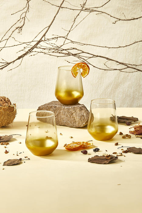 Safir 3'lü Meşrubat Bardağı 425 ML - Selka Home | Şık tasarımlar akıllı çözümler