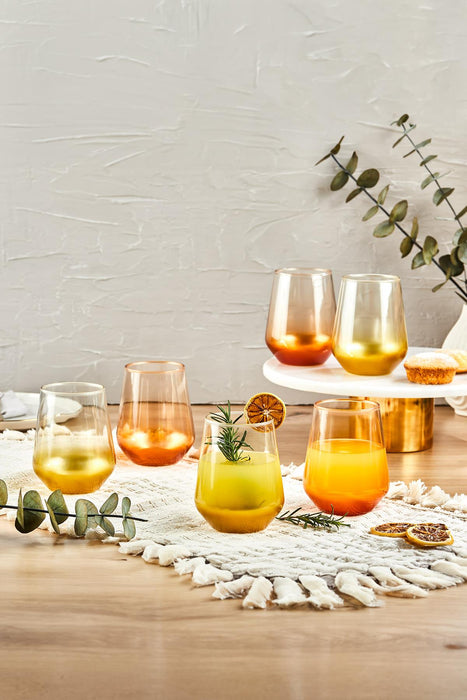 Safir 3'lü Meşrubat Bardağı 425 ML - Selka Home | Şık tasarımlar akıllı çözümler