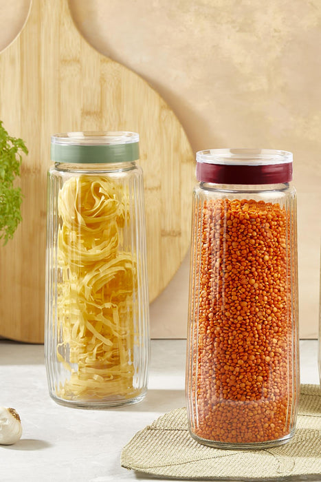 Selka Home - 1500 ML Rigel 3'lü Kavanoz - Selka Home | Şık tasarımlar akıllı çözümler