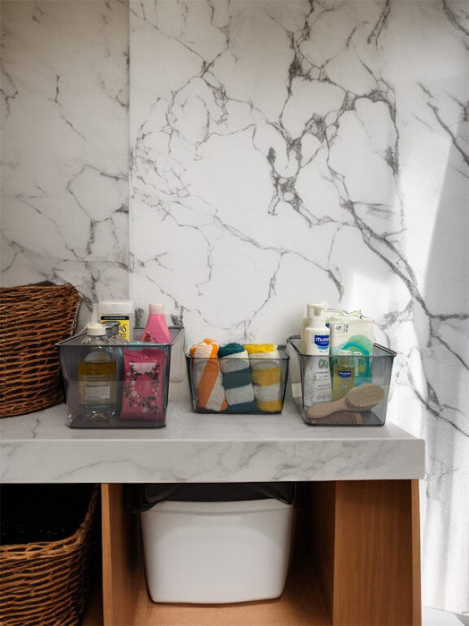 Selka Home 3 Adet (2,4,7 Lt.) Salve Buzdolabı-Banyo Organizer Düzenleyici