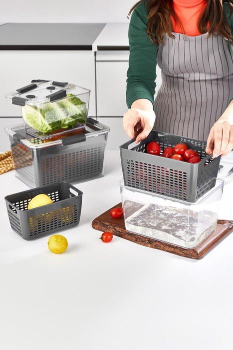 Selka Home 7 lt Lavin Saklama Kabı - Selka Home | Şık tasarımlar akıllı çözümler