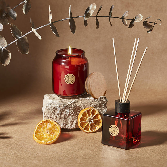 Selka Home Earl Ahşap Kapaklı Candle Mum 150 GR - Selka Home | Şık tasarımlar akıllı çözümler