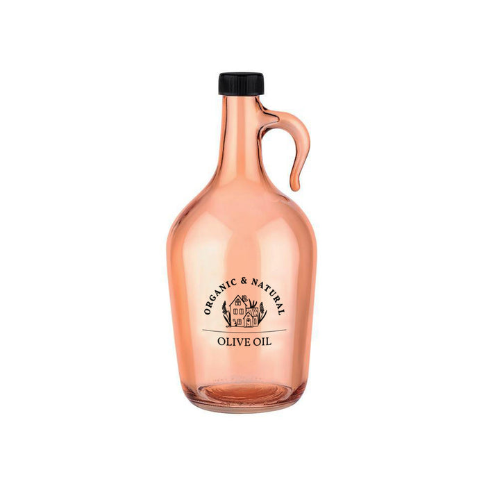Selka Home - Mary 1500 ML Desenli Cam Galon Yağdanlık - Selka Home | Şık tasarımlar akıllı çözümler
