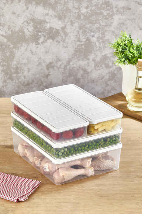 Selka Nora 4'lü Set ( 1 Adet 4 Lt. 1 Adet 2,25 Lt. 2 Adet 1 Lt. ) - Selka Home | Şık tasarımlar akıllı çözümler