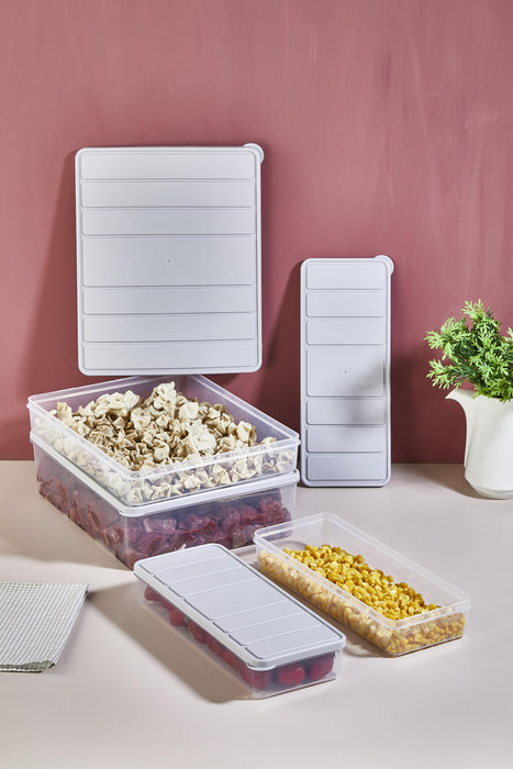 Selka Nora 4'lü Set ( 1 Adet 4 Lt. 1 Adet 2,25 Lt. 2 Adet 1 Lt. ) - Selka Home | Şık tasarımlar akıllı çözümler