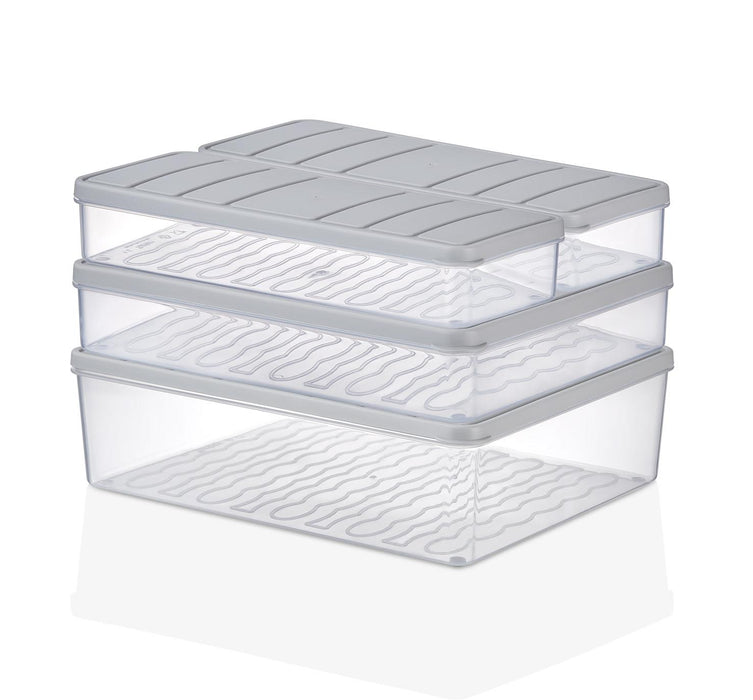 Selka Nora 4'lü Set ( 1 Adet 4 Lt. 1 Adet 2,25 Lt. 2 Adet 1 Lt. ) - Selka Home | Şık tasarımlar akıllı çözümler