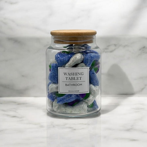 Selka Home Yıkama Tableti Kavanozu 890 ML - Selka Home | Şık tasarımlar akıllı çözümler
