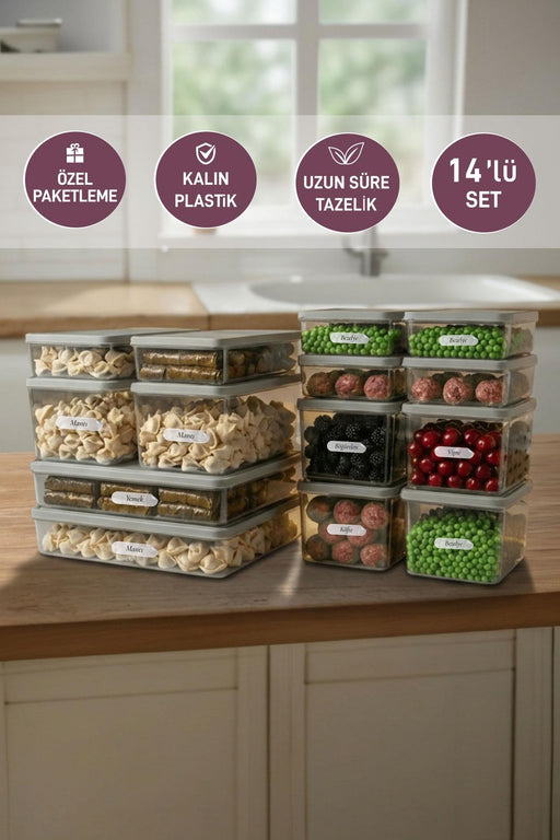 14 Adet  Nora Organizer Set - Selka Home | Şık tasarımlar akıllı çözümler