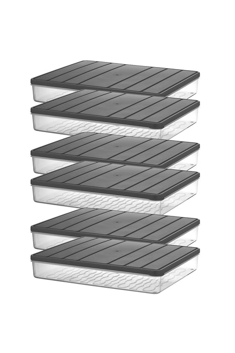 Selka Nora 6 Adet 2,25 Lt. Saklama Kabı - Selka Home | Şık tasarımlar akıllı çözümler