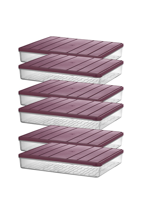 Selka Nora 6 Adet 2,25 Lt. Saklama Kabı - Selka Home | Şık tasarımlar akıllı çözümler