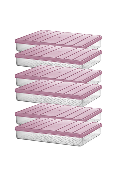 Selka Nora 6 Adet 2,25 Lt. Saklama Kabı - Selka Home | Şık tasarımlar akıllı çözümler