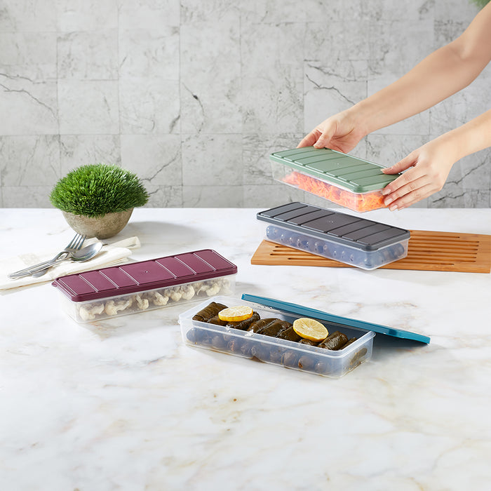 Selka Nora 6 Adet 2,25 Lt. Saklama Kabı - Selka Home | Şık tasarımlar akıllı çözümler