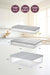 4'lü Set Nora Organizer Buzdolabı Buzluk Düzenleyici Saklama Kabı( 1 Ad. 4 Lt. 1 Ad. 2,25 Lt. 2 Ad. 1 Lt. ) - Selka Home | Şık tasarımlar akıllı çözümler