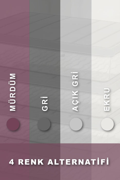 8 Adet 1 Lt. Nora Organizer Buzdolabı Buzluk Düzenleyici Saklama Kabı - Selka Home | Şık tasarımlar akıllı çözümler