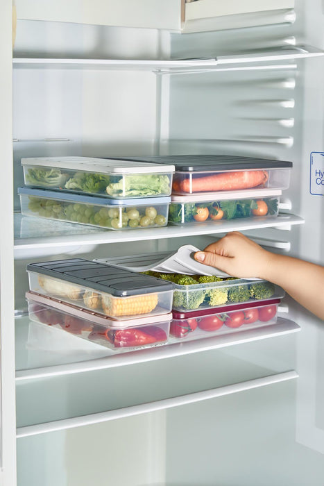 8 Adet 1 Lt. Nora Organizer Buzdolabı Buzluk Düzenleyici Saklama Kabı - Selka Home | Şık tasarımlar akıllı çözümler