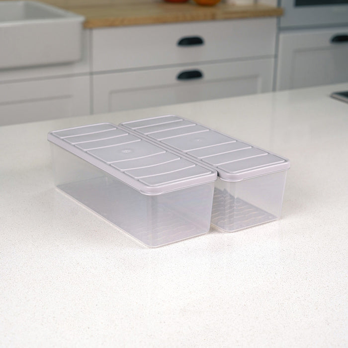 Selka Nora 2 Adet 2 Lt. Saklama Kabı