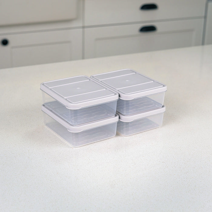 Selka Nora 4 Adet 0.5 Lt. Saklama Kabı