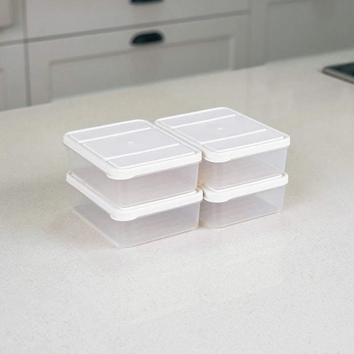 Selka Nora 4 Adet 0.5 Lt. Saklama Kabı