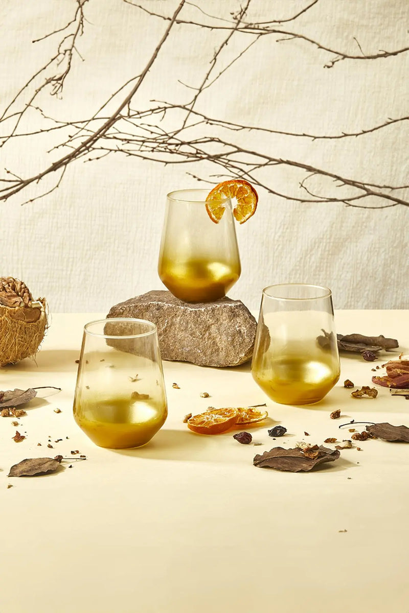 Safir 3'lü Meşrubat Bardağı 425 ML - Selka Home | Şık tasarımlar akıllı çözümler