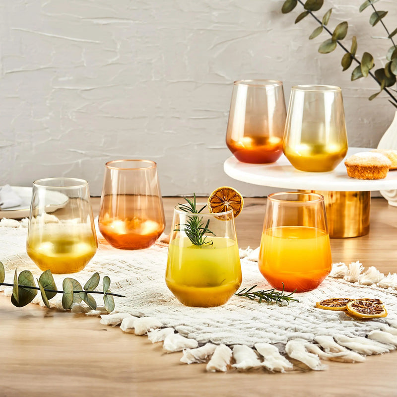 Safir 3'lü Meşrubat Bardağı 425 ML - Selka Home | Şık tasarımlar akıllı çözümler