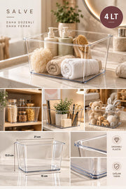Selka Home 4 Lt. Salve Buzdolabı-Banyo Organizer Düzenleyici - Selka Home | Şık tasarımlar akıllı çözümler