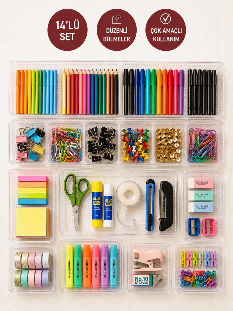 Selka Home 14 Parça Organizer Set
