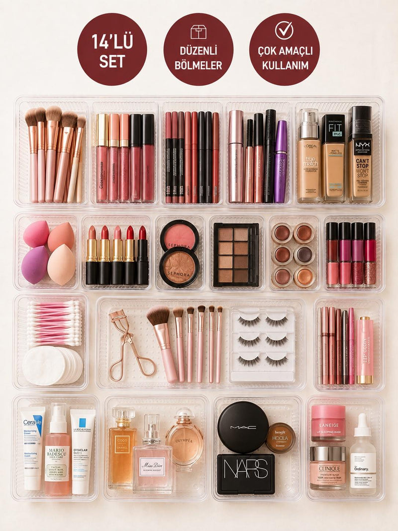 Selka Home 14 Parça Organizer Set