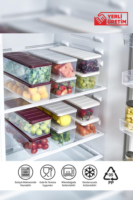 Selka Nora 2 Adet 2 Lt. Saklama Kabı - Selka Home | Şık tasarımlar akıllı çözümler