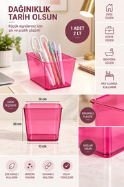 Selka Home 2 Lt. Salve Buzdolabı-Banyo Organizer Düzenleyici - Selka Home | Şık tasarımlar akıllı çözümler