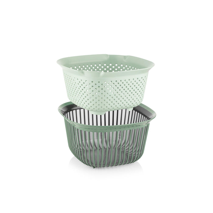 Selka Home 2 Parça Süzgeçli Kase 4000 ml - Selka Home | Şık tasarımlar akıllı çözümler