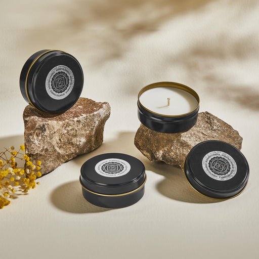 Selka Home - 3'Lü Lima Metal Kutu Mum 90 gr - Selka Home | Şık tasarımlar akıllı çözümler