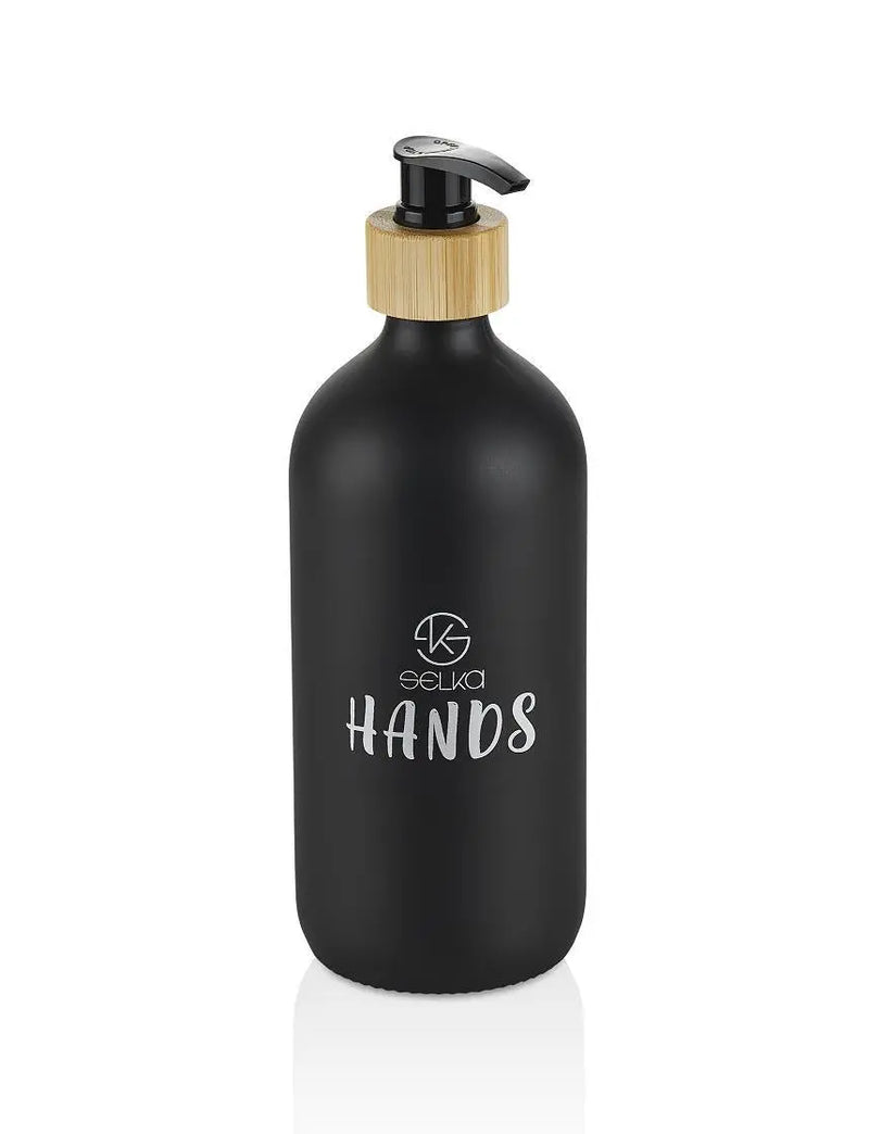 Selka Home 500 ML. 2'li Cam Mutfak Sıvı Sabunluk Seti - Selka Home | Şık tasarımlar akıllı çözümler