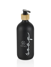 Selka Home 500 ML. Cam Sıvı Sabun ve Losyon Seti 2'li - Selka Home | Şık tasarımlar akıllı çözümler