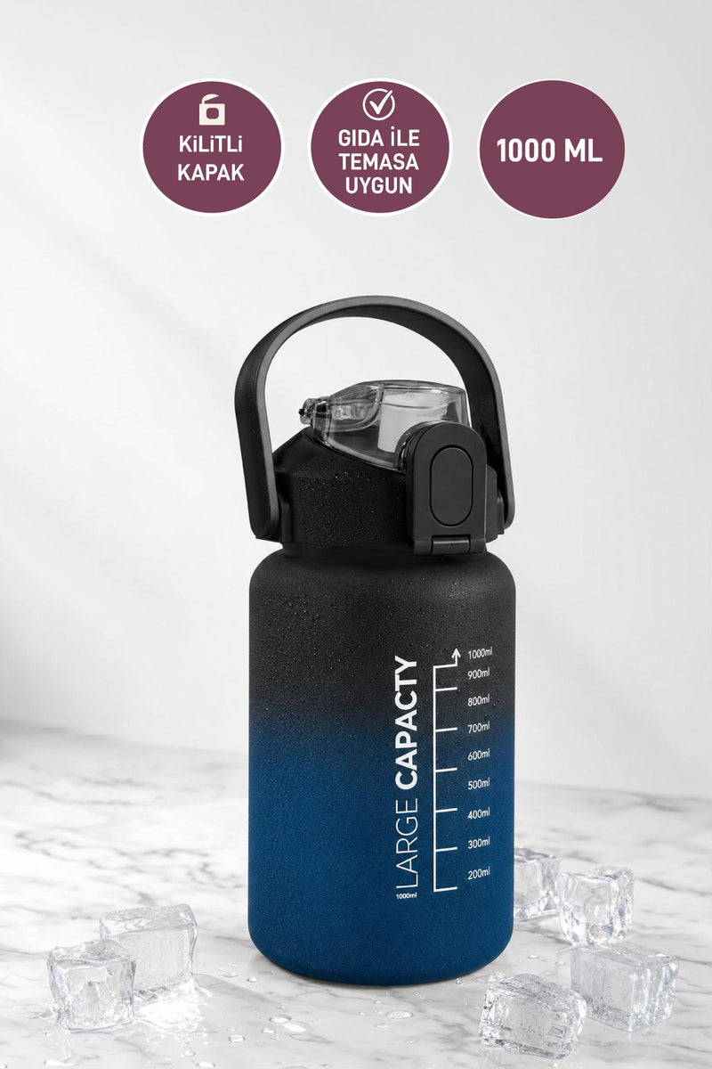 Selka Home - Briella 1000 ML Pipetli Motivasyon Matara