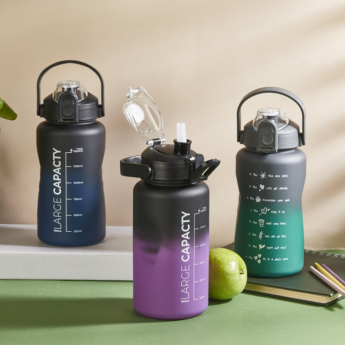 Selka Home - Briella 1500 ML Pipetli Motivasyon Matara - Selka Home | Şık tasarımlar akıllı çözümler