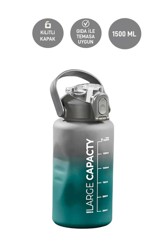 Selka Home - Briella 1500 ML Pipetli Motivasyon Matara - Selka Home | Şık tasarımlar akıllı çözümler