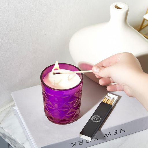 Selka Home Cloud Organik Cam Bardak Mum - Selka Home | Şık tasarımlar akıllı çözümler