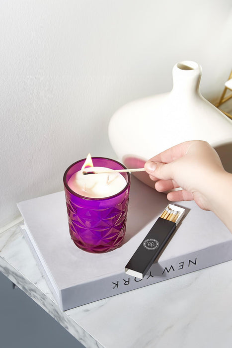Selka Home Cloud Organik Cam Bardak Mum - Selka Home | Şık tasarımlar akıllı çözümler