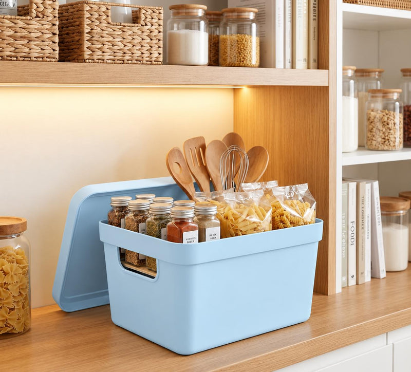 Selka Home Kapaklı Organizer Kutu - Selka Home | Şık tasarımlar akıllı çözümler
