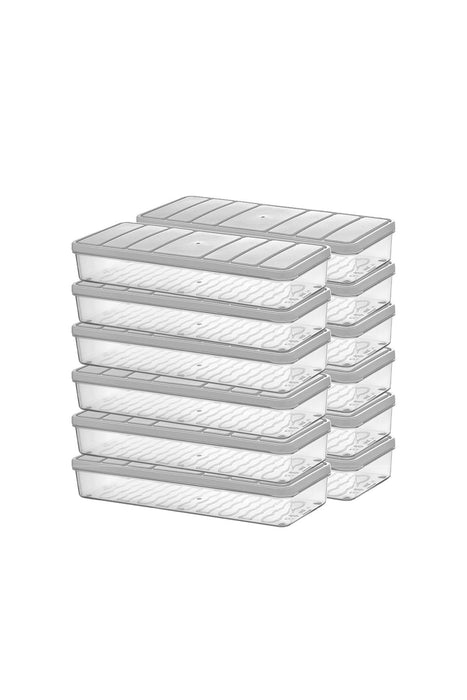 Selka Nora 12 Adet 1 Lt. Saklama Kabı - Selka Home | Şık tasarımlar akıllı çözümler