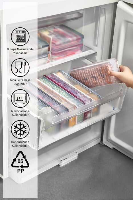 Selka Nora 2 Adet 1 Lt. Saklama Kabı - Selka Home | Şık tasarımlar akıllı çözümler