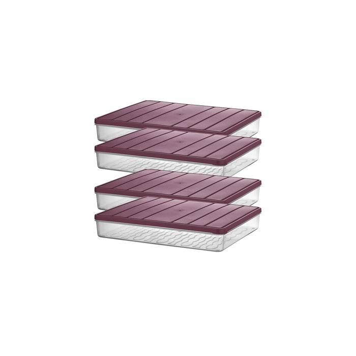 Selka Nora 4 Adet 2,25 Lt. Saklama Kabı - Selka Home | Şık tasarımlar akıllı çözümler