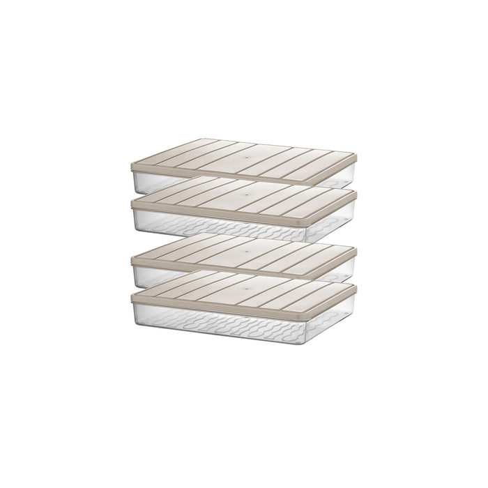 Selka Nora 4 Adet 2,25 Lt. Saklama Kabı - Selka Home | Şık tasarımlar akıllı çözümler