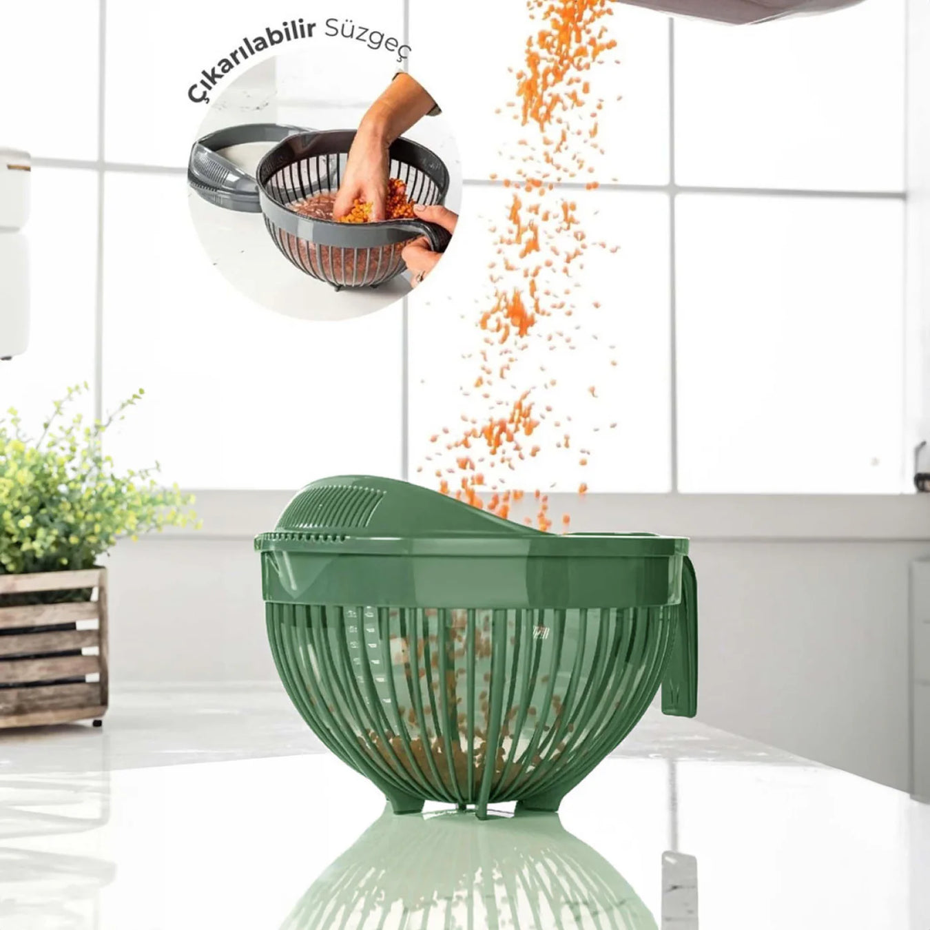 Süzgeç ve Kevgir Modelleri