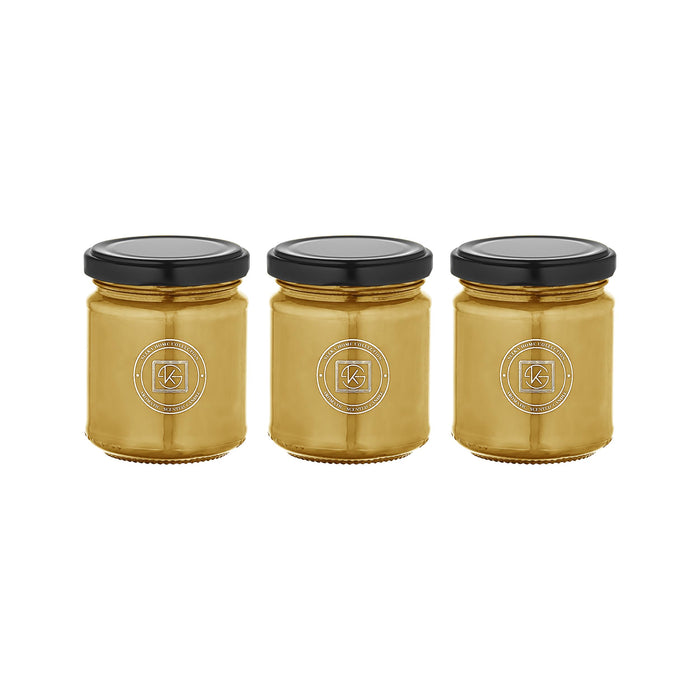 Selka Home - Rainbow 3'lü Renkli Cam Tasarım Kokulu Candle Mum - Selka Home | Şık tasarımlar akıllı çözümler