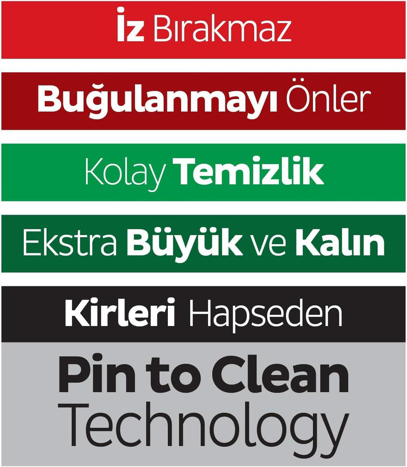 Sleepy Easy Clean Premium Beyaz Sabun Katkılı Yüzey Temizlik Havlusu Mendili 6x100 (600 Yaprak)
